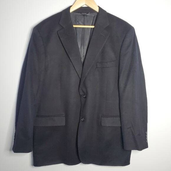 Pavone black 100% Cashmere blazer in size 46R - Picture 1 of 9